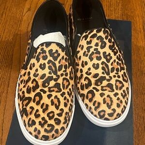 Cole Haan Ocelot Print Slip-On Sneakers